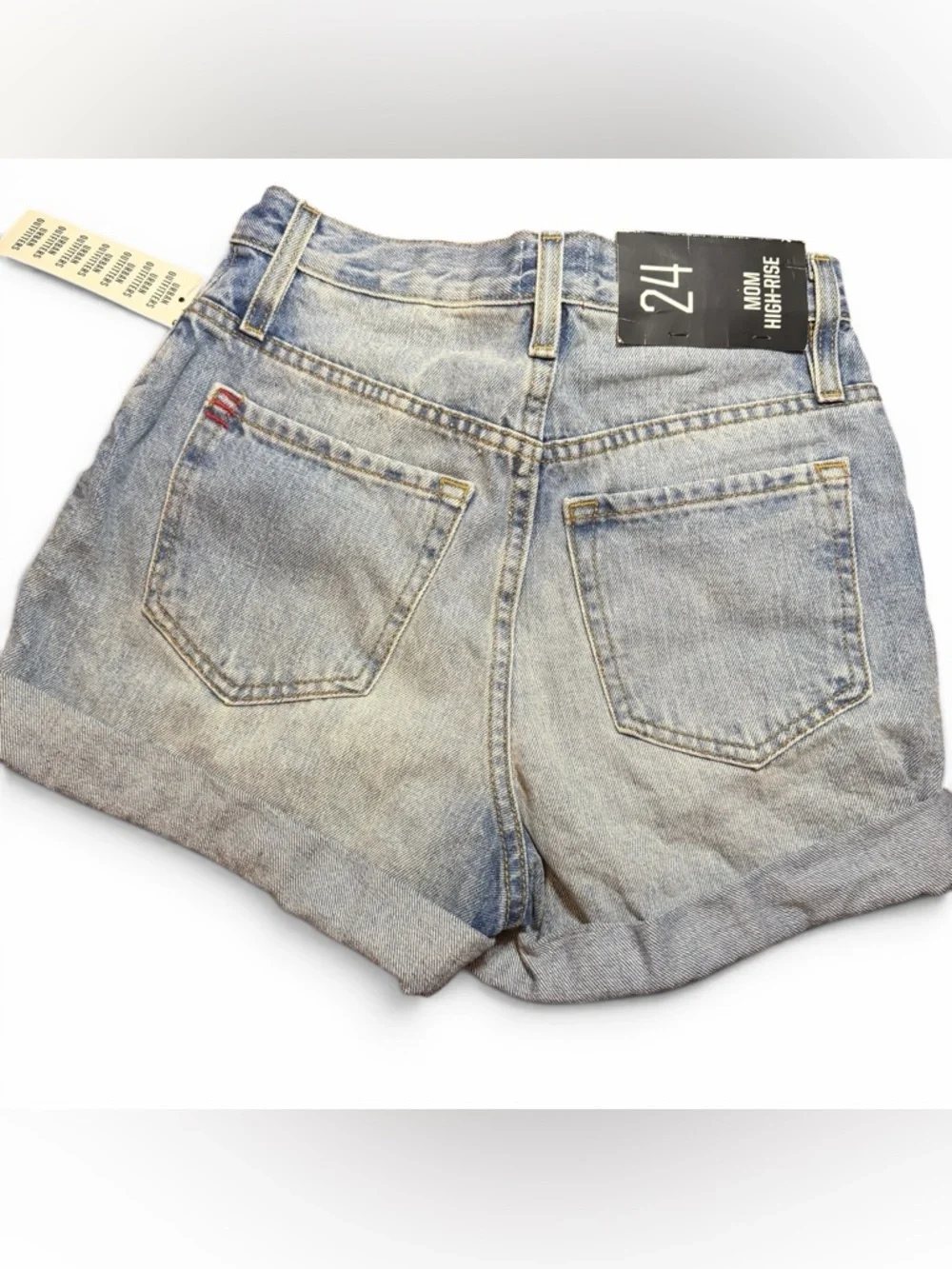 NWT BDG Urban Outfitters Mom High-Rise Denim Shorts Size 24